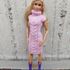 Kootud kleit Barbie nukule